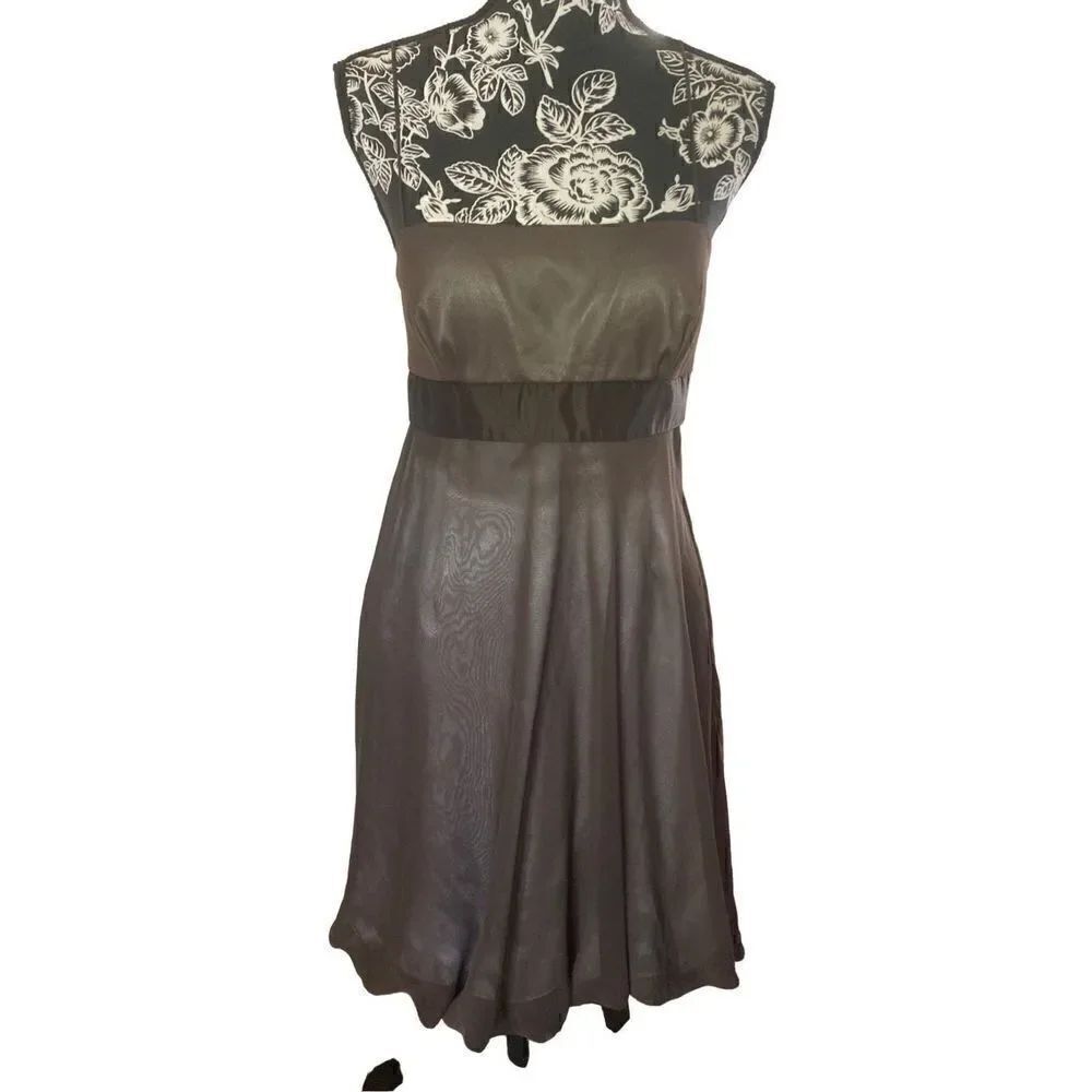 JS Collections Sheer Formal Dress Layered Gown Prom Dance Date Night